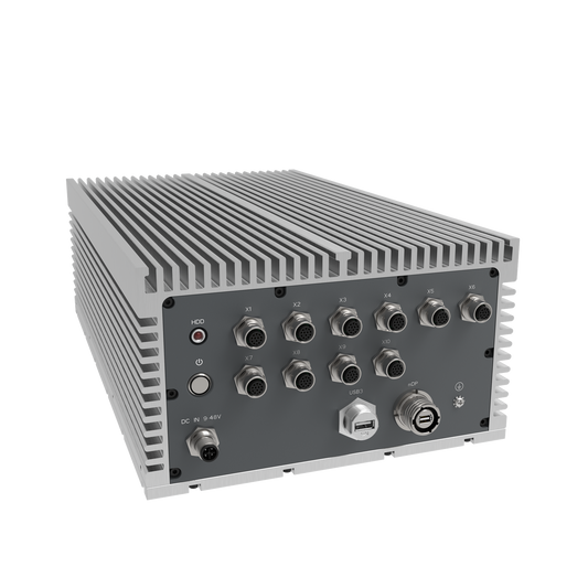 CPT200X2:  IP66 Waterproof Fanless Embedded Computer with 4 x 2.5GbE w/M12,1 x miniDP w/M20, 1 x USB3.0 w/M20, 4 x POE w/M12