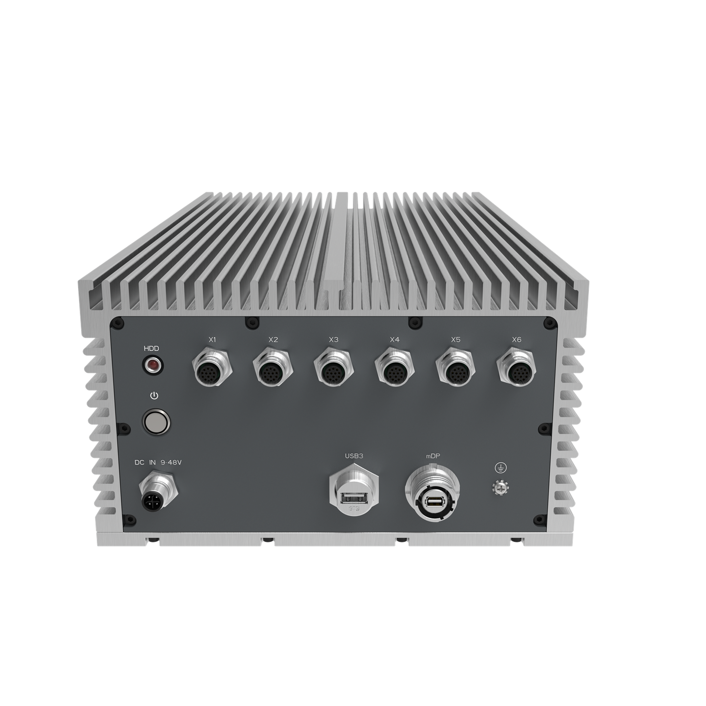 CPT200X1: IP66 Waterproof Fanless Embedded Computer with 4 x 2.5GbE w/M12,1 x miniDP w/M20, 1 x USB3.0 w/M20