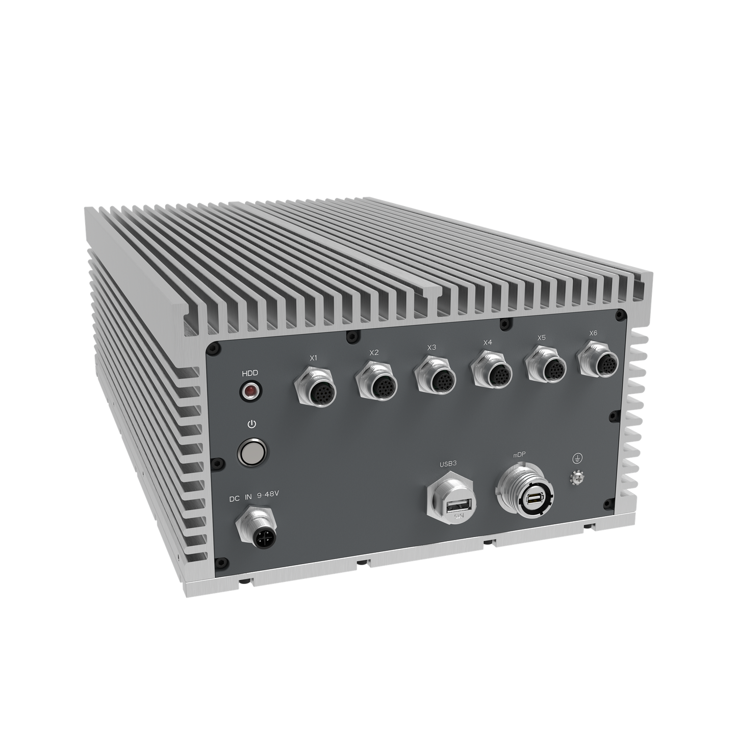 CPT200X1:  IP66 Waterproof Fanless Embedded Computer with 4 x 2.5GbE w/M12,1 x miniDP w/M20, 1 x USB3.0 w/M20