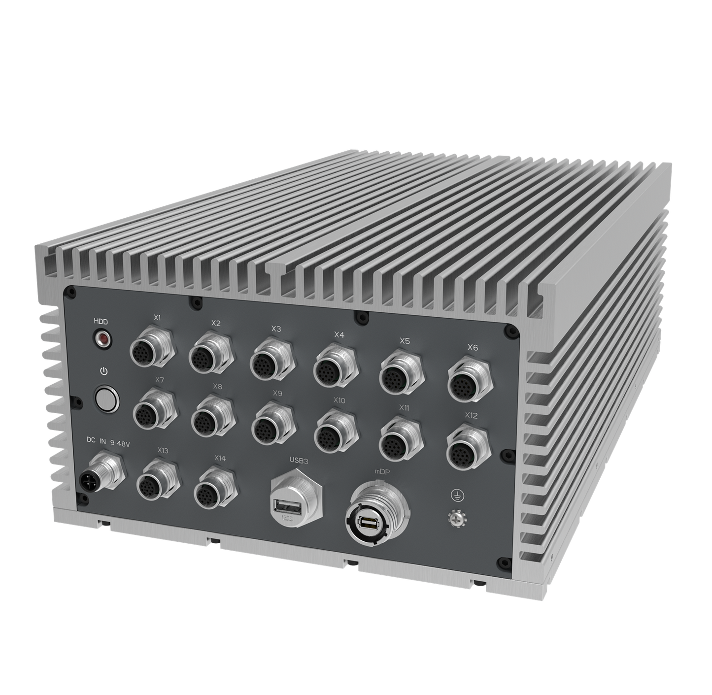 CPT200X3:  IP66 Waterproof Fanless Embedded Computer with 4 x 2.5GbE w/M12,1 x miniDP w/M20, 1 x USB3.0 w/M20, 4 x POE w/M12, 2 x CANBUS/8 bit-DIDO w/M12