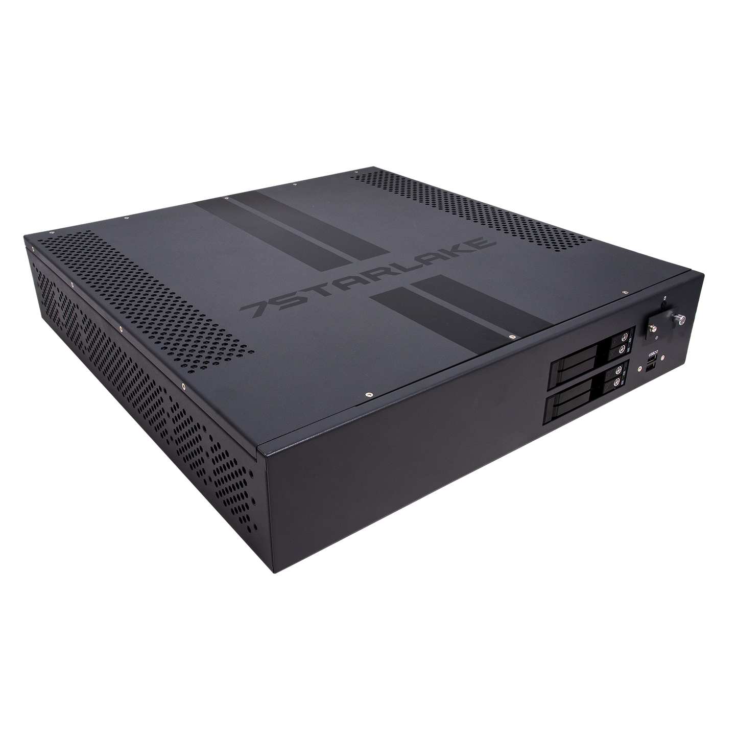 SCH400-AA: 2U 19" Smart Grid Fanless Rackmount  Server with 3 x PCIe Expansion, Redundant DC Input 9~36V, 4 x Swappable SSD support RAID 0/1/5/10