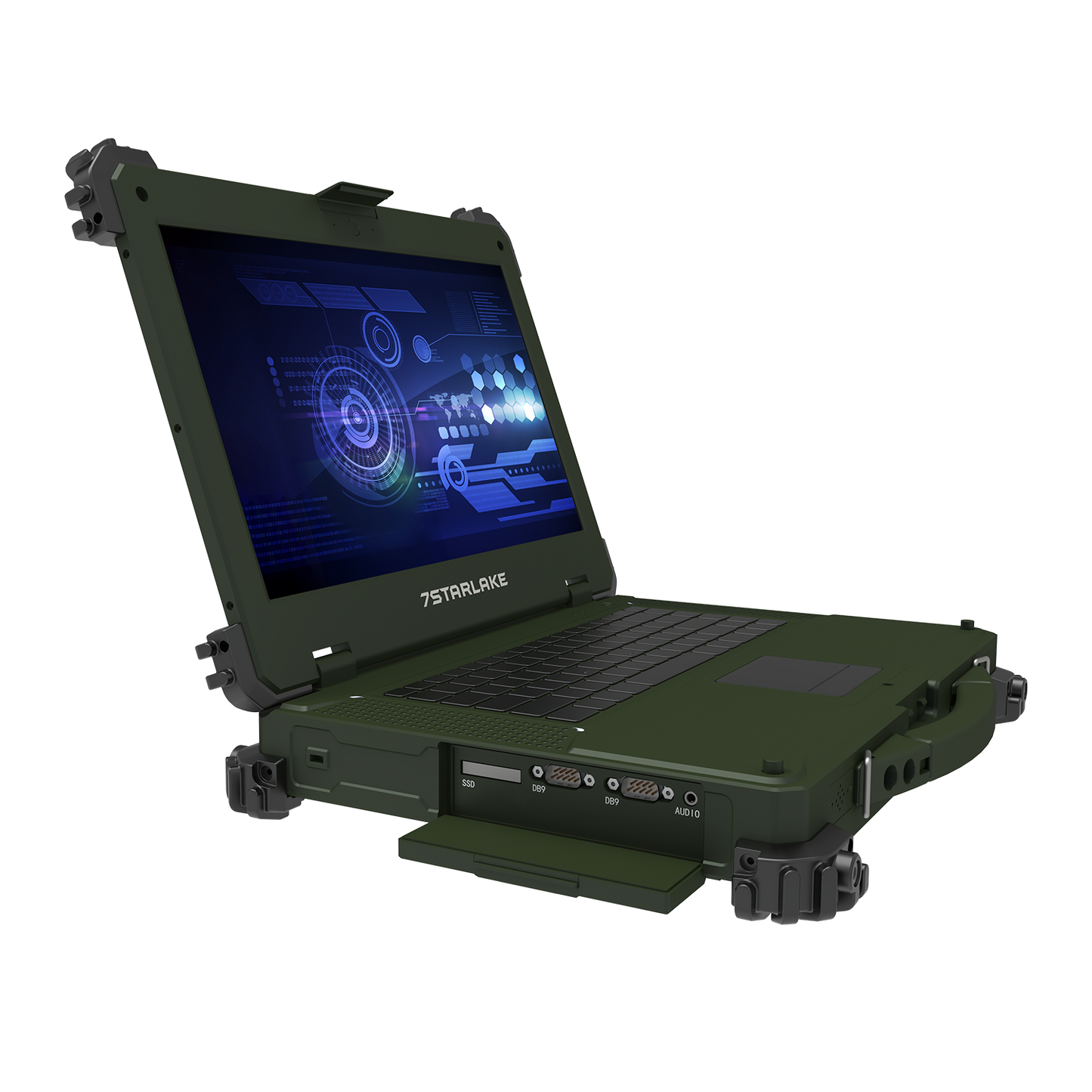 X7-Max MIG39 Military Laptop | Core i7, NVIDIA RTX 3090M, Multi-touch Screen