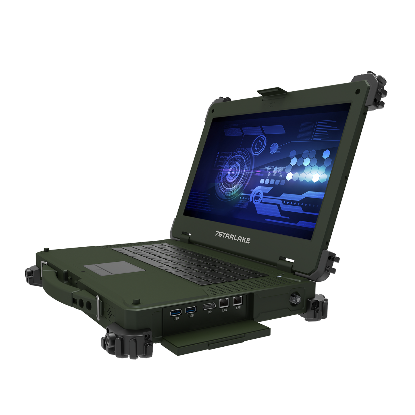 X7-Max MIG39 Military Laptop | Core i7, NVIDIA RTX 3090M, Multi-touch Screen