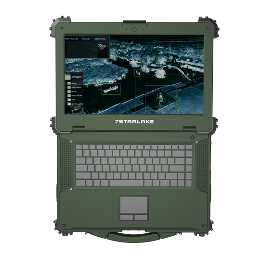 X7-Pro PIB50 Military Laptop | Core i7, Blackwell 5000 GPU, Multi-Touch, MIL-38999 Connectors