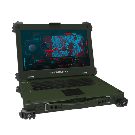 X7-Pro PIA50 Military Laptop | Core i7, RTX ADA 5000 GPU, Multi-Touch, MIL-38999 Connectors