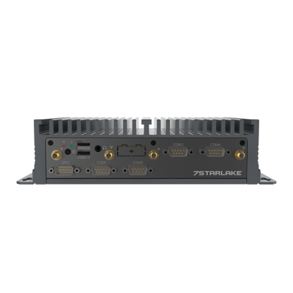 CPT100-155U: SFF Fanless Embedded Computer with 4 x 2.5GbE, 4 x COM, PoE Option