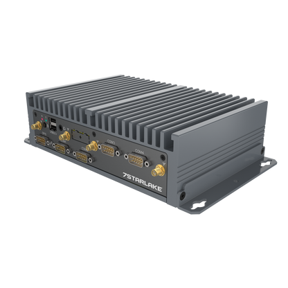 CPT100-155U: SFF Fanless Embedded Computer with 4 x 2.5GbE, 4 x COM, PoE Option