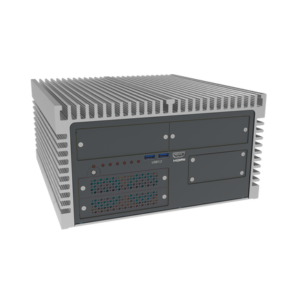 CPT200-L: Industrial Fanless Embedded Computer with 4 x 2.5GbE, 3 x COM, Triple Display, 2 x Expansion Door