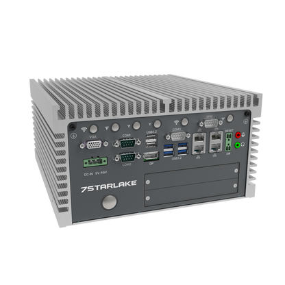 CPT200-L: Industrial Fanless Embedded Computer with 4 x 2.5GbE, 3 x COM, Triple Display, 2 x Expansion Door