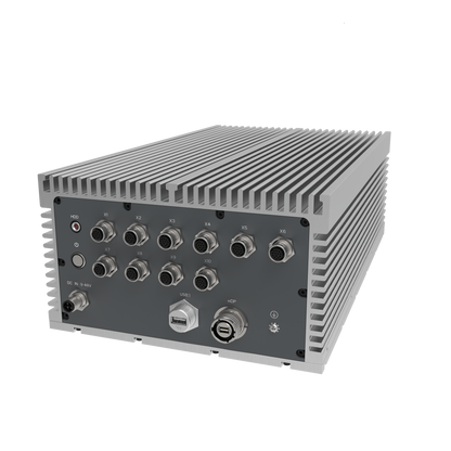 CPT200X2:  IP66 Waterproof Fanless Embedded Computer with 4 x 2.5GbE w/M12,1 x miniDP w/M20, 1 x USB3.0 w/M20, 4 x POE w/M12