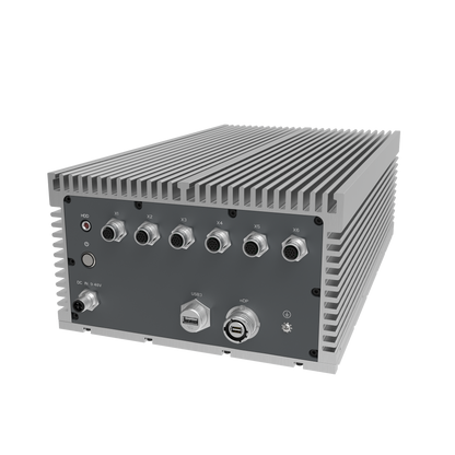 CPT200X1:  IP66 Waterproof Fanless Embedded Computer with 4 x 2.5GbE w/M12,1 x miniDP w/M20, 1 x USB3.0 w/M20