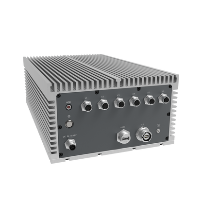 CPT200X1:  IP66 Waterproof Fanless Embedded Computer with 4 x 2.5GbE w/M12,1 x miniDP w/M20, 1 x USB3.0 w/M20