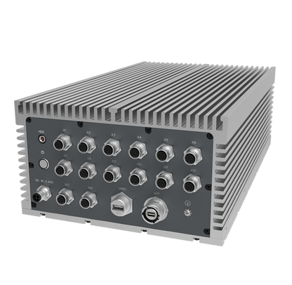 CPT200X3:  IP66 Waterproof Fanless Embedded Computer with 4 x 2.5GbE w/M12,1 x miniDP w/M20, 1 x USB3.0 w/M20, 4 x POE w/M12, 2 x CANBUS/8 bit-DIDO w/M12