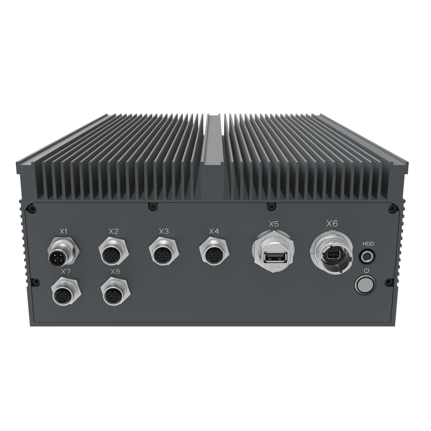IV320-RS-X: Full IP65 Rugged AI Edge Computer with 2 x 2.5GbE w/M12,1 x miniDP w/M20,  1 x USB3.0 w/M20, DC-IN 18~36V