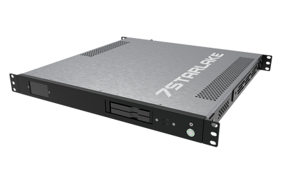 ROC286AA: 1U Fanless Rackmount Server with 2 x COM, 6 x USB, Redundant DC-IN 9~36V