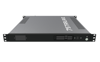 ROC286AA: 1U Fanless Rackmount Server with 2 x COM, 6 x USB, Redundant DC-IN 9~36V