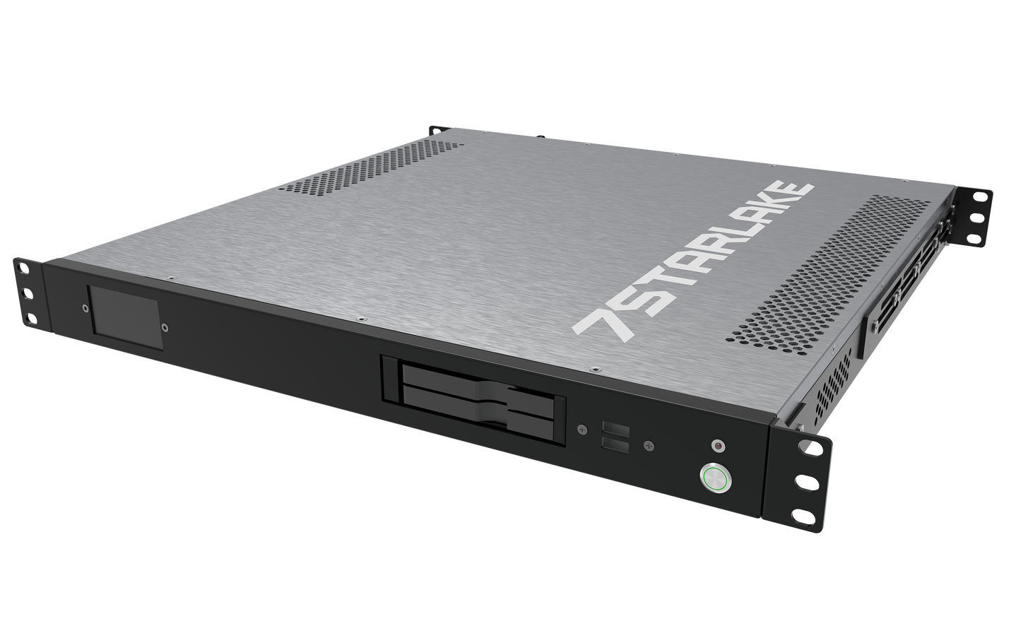 ROC286A: 1U Fanless Rackmount Server with 2 x COM, 6 x USB, DC-IN 9~36V