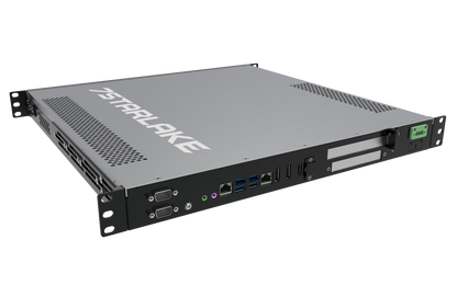 ROC286A: 1U Fanless Rackmount Server with 2 x COM, 6 x USB, DC-IN 9~36V