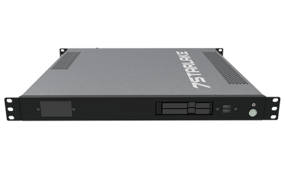 ROC286A: 1U Fanless Rackmount Server with 2 x COM, 6 x USB, DC-IN 9~36V