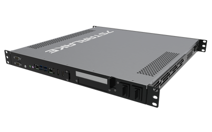 ROC286BB: 1U Fanless Rackmount Server with 2 x COM, 6 x USB, Redundant AC-IN 90~260V