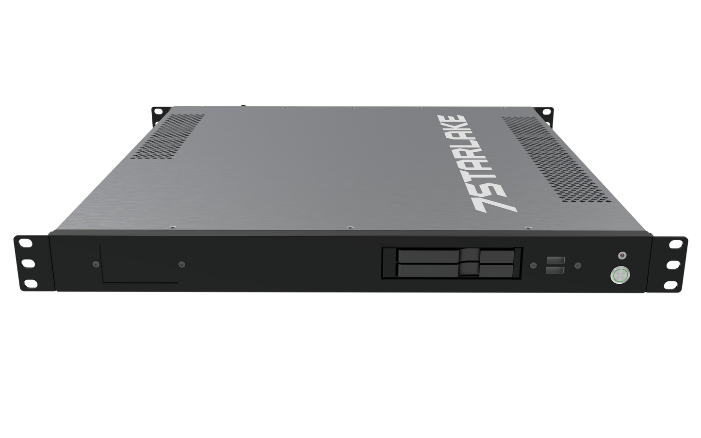 ROC286BB: 1U Fanless Rackmount Server with 2 x COM, 6 x USB, Redundant AC-IN 90~260V