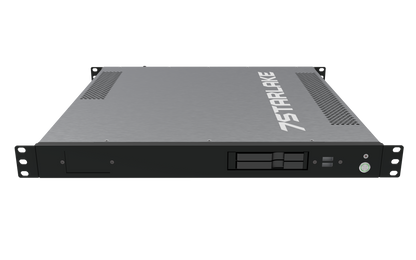 ROC286B: 1U Fanless Rackmount Server with 2 x COM, 6 x USB, AC-IN 90~260V