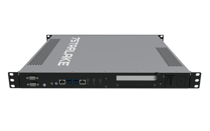 ROC286B: 1U Fanless Rackmount Server with 2 x COM, 6 x USB, AC-IN 90~260V