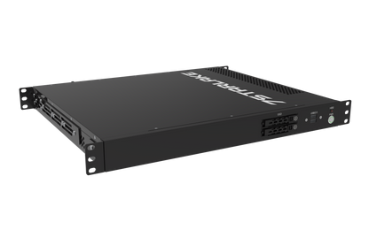 ROC288A: 1U Fanless Rackmount Server with 3 x LAN, 8 x USB, 4 x Display, DC-IN 16~31V