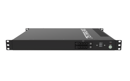 ROC288A: 1U Fanless Rackmount Server with 3 x LAN, 8 x USB, 4 x Display, DC-IN 16~31V