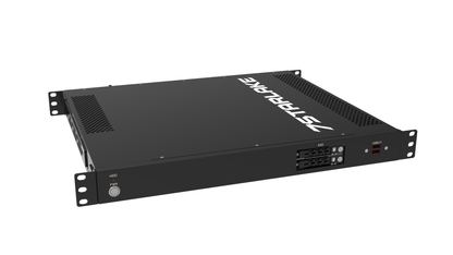 ROC288BB: 1U Fanless Rackmount Server with 3 x LAN, 8 x USB, 4 x Display, Redundant AC-IN 100~240V