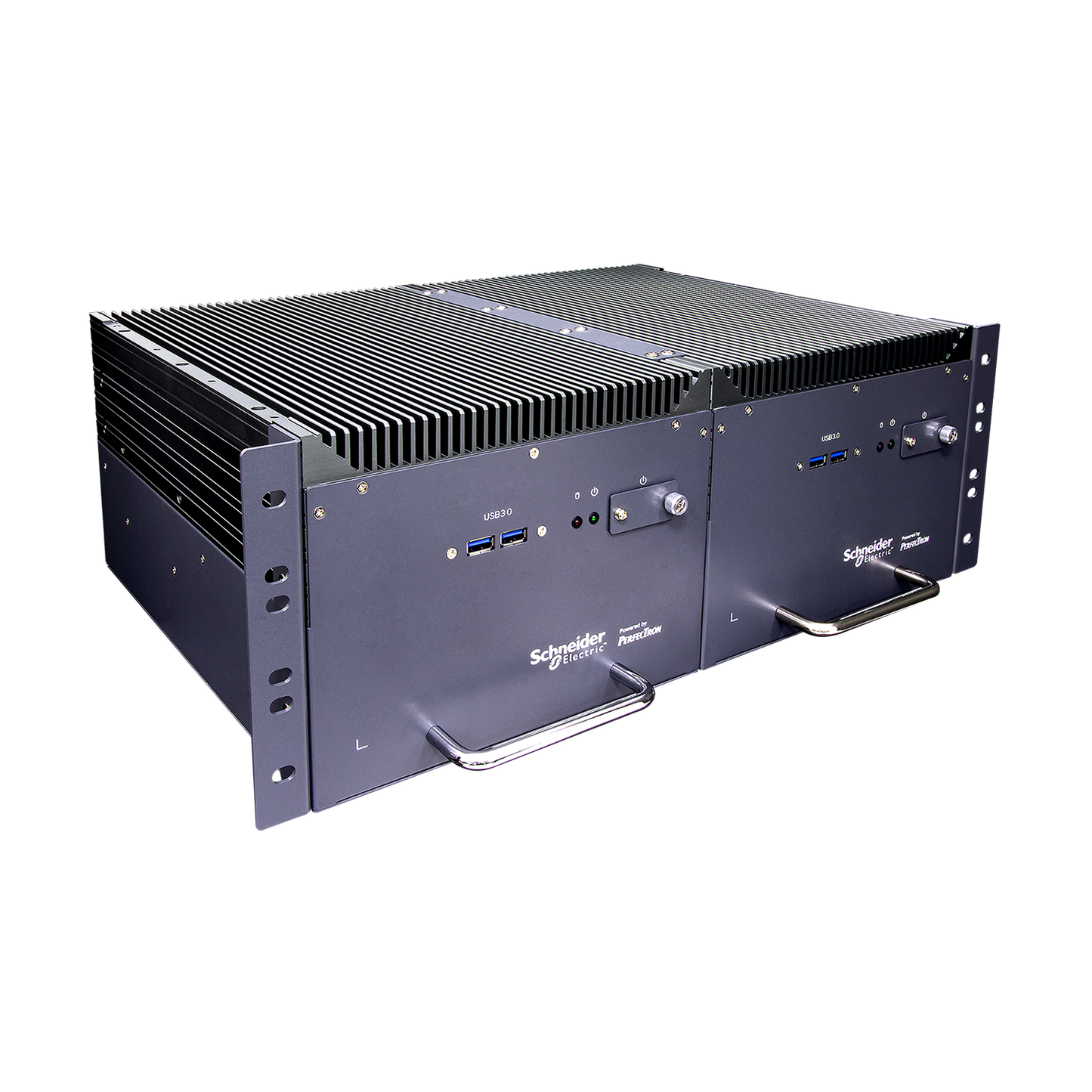 SCH4X2-RAC: IEC-61850-3 ,IEEE-1613 Smart Energy Fanless Computer with 2 x PCIe Expansion, 2 x Hot Swappable SSD, Redundant AC Input 110~240V