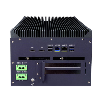 SCH3X2-RDC: IEC-61850-3 ,IEEE-1613 Smart Energy Fanless Computer with 2 x PCIe Expansion, 2 x Hot Swappable SSD, Redundant DC Input 16~31V