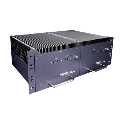 SCH3X2-RDC: IEC-61850-3 ,IEEE-1613 Smart Energy Fanless Computer with 2 x PCIe Expansion, 2 x Hot Swappable SSD, Redundant DC Input 16~31V