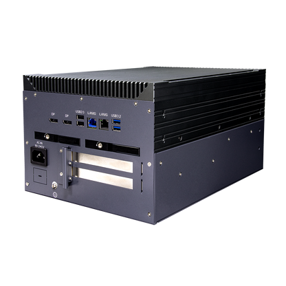 SCH4X2-AC: IEC-61850-3 ,IEEE-1613 Smart Energy Fanless Computer with 2 x PCIe Expansion, 2 x Hot Swappable SSD, AC Input 110~240V