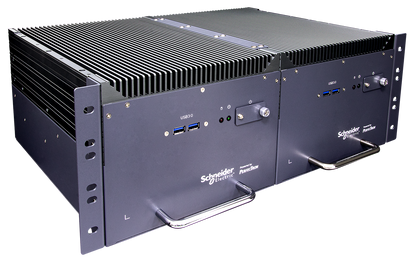 SCH4X2-RAC: IEC-61850-3 ,IEEE-1613 Smart Energy Fanless Computer with 2 x PCIe Expansion, 2 x Hot Swappable SSD, Redundant AC Input 110~240V