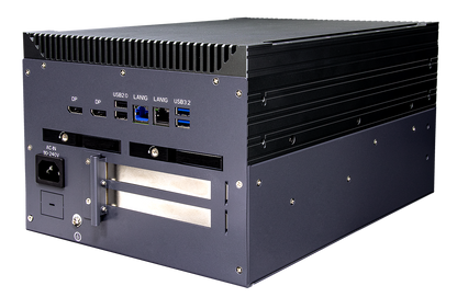 SCH4X2-AC: IEC-61850-3 ,IEEE-1613 Smart Energy Fanless Computer with 2 x PCIe Expansion, 2 x Hot Swappable SSD, AC Input 110~240V
