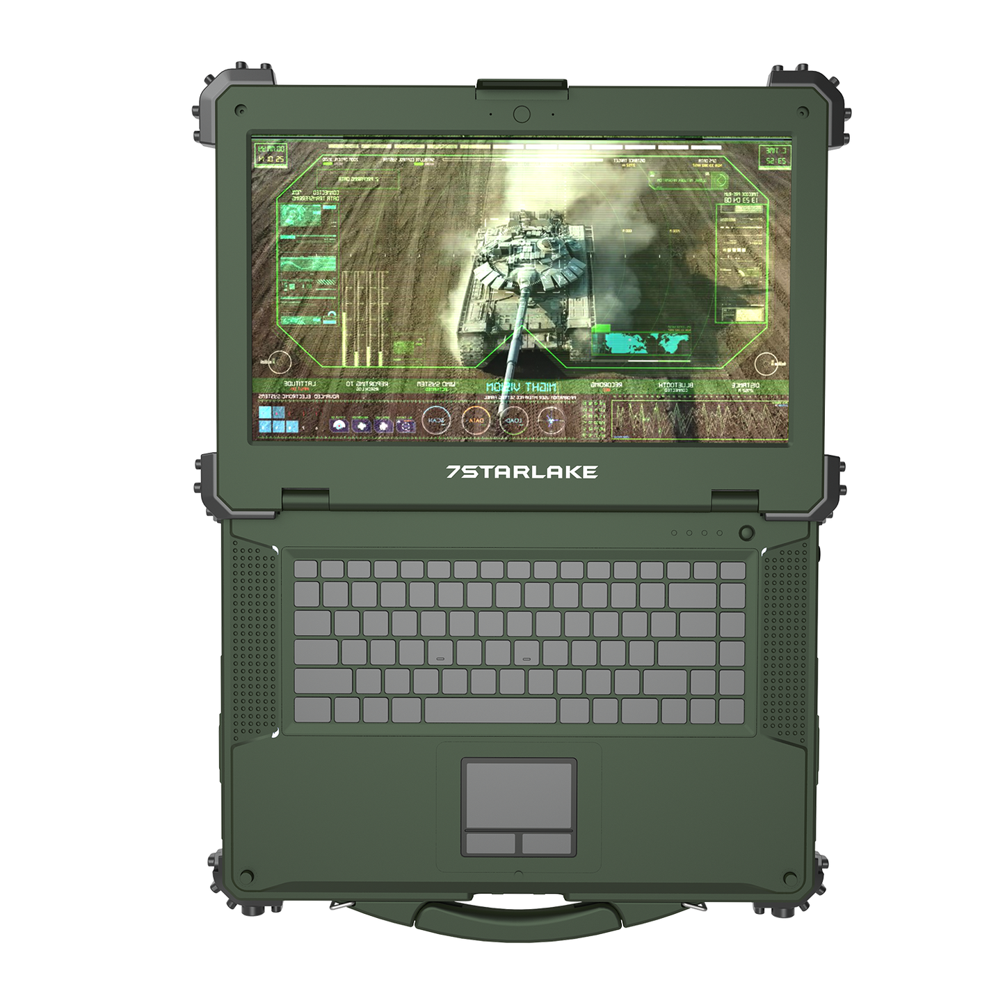 X7-Max MIA20 Military Laptop | Core i3, Quadro A2000 GPU, Multi-touch Screen