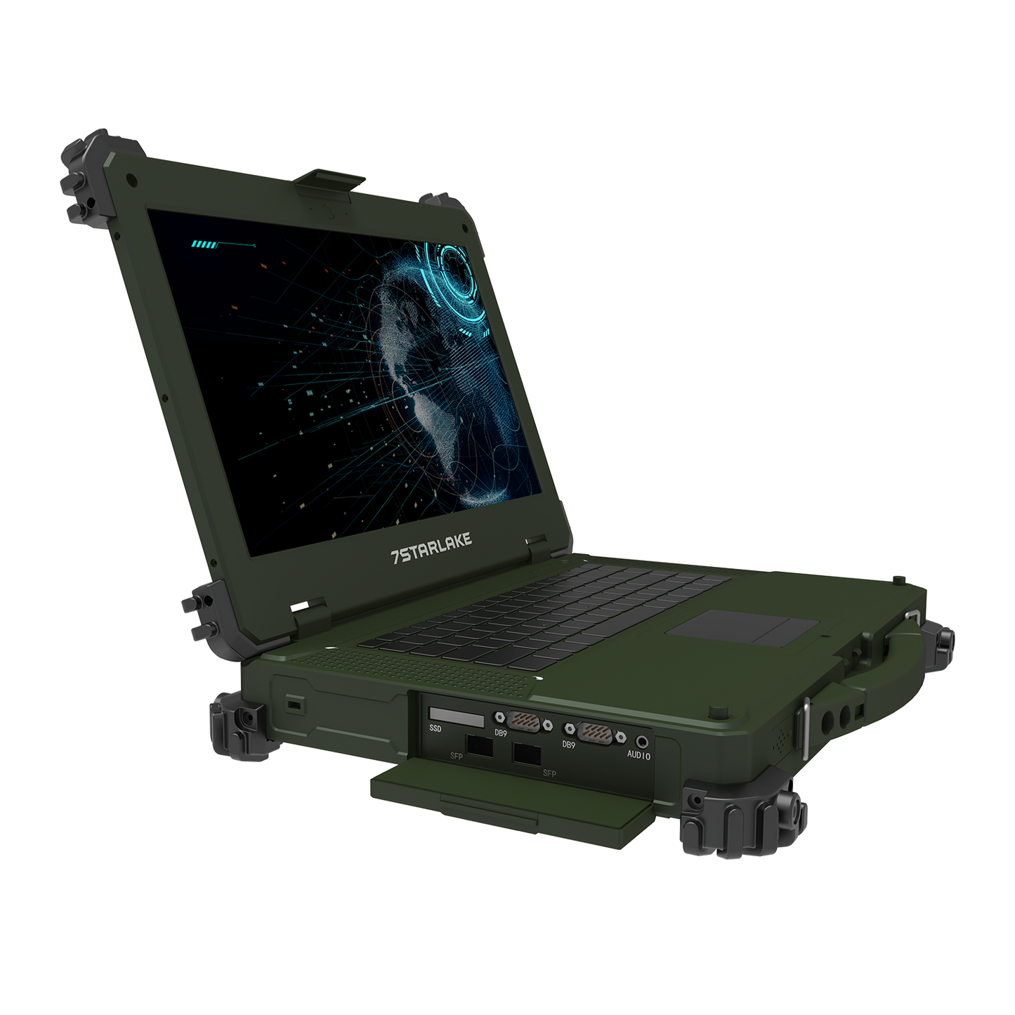 X7-Max MIG10 Military Laptop |  Core i5, RTX 1050Ti GPU, Multi-touch Screen