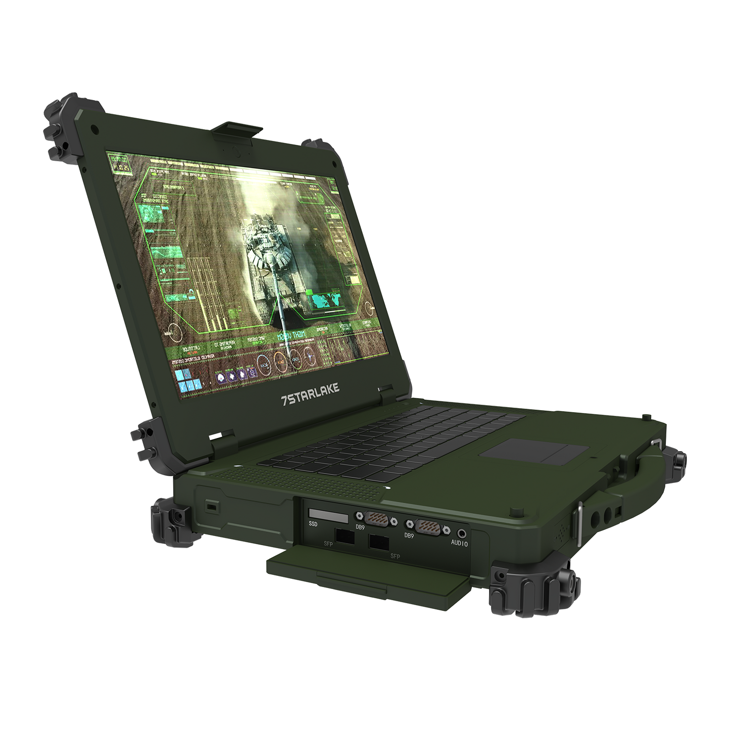 X7-Max MIA20 Military Laptop | Core i5, Quadro A2000 GPU, Multi-touch Screen