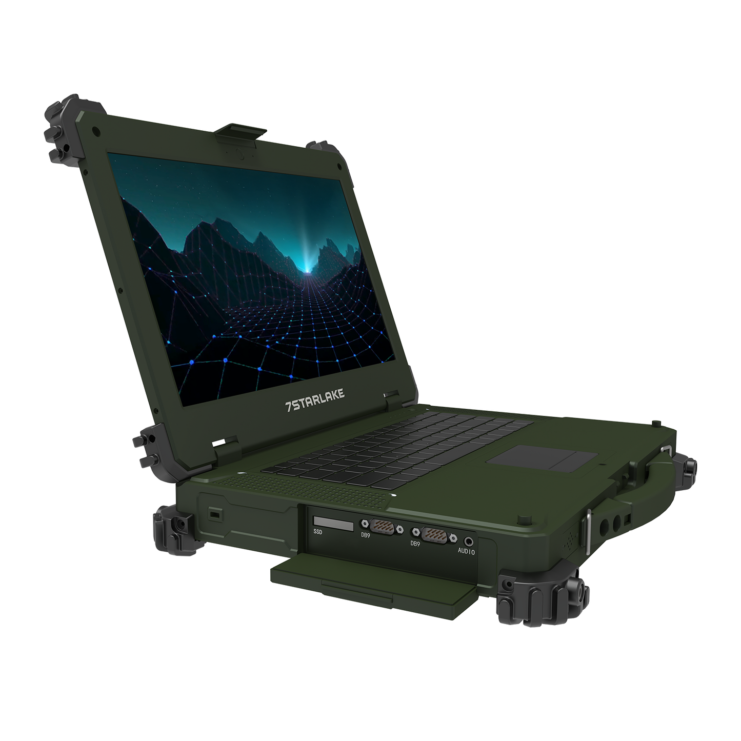 X7-Max MIA45 Military Laptop | Core i7, Quadro A4500 GPU, Multi-touch Screen