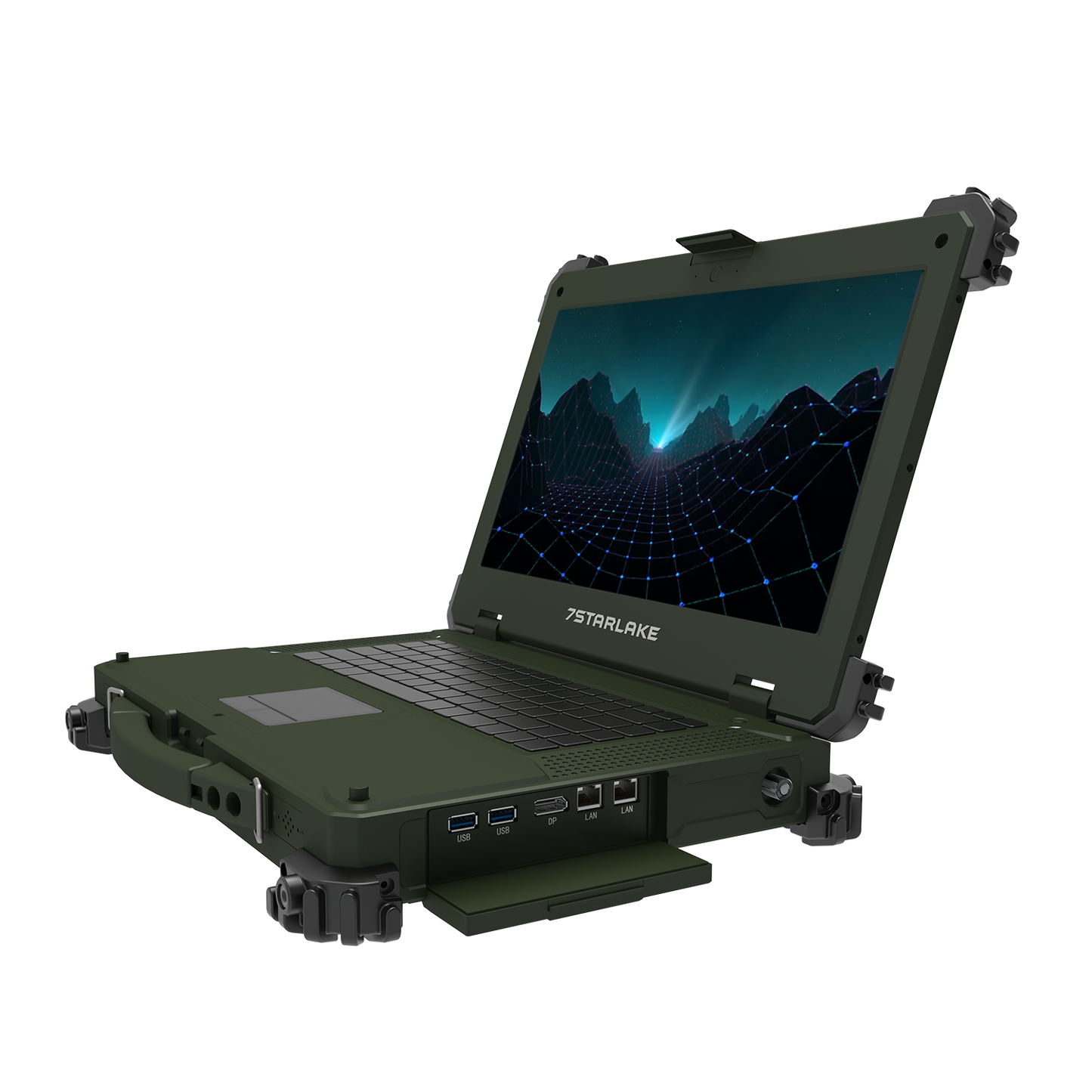 X7-Max MIA45 Military Laptop | Core i7, Quadro A4500 GPU, Multi-touch Screen