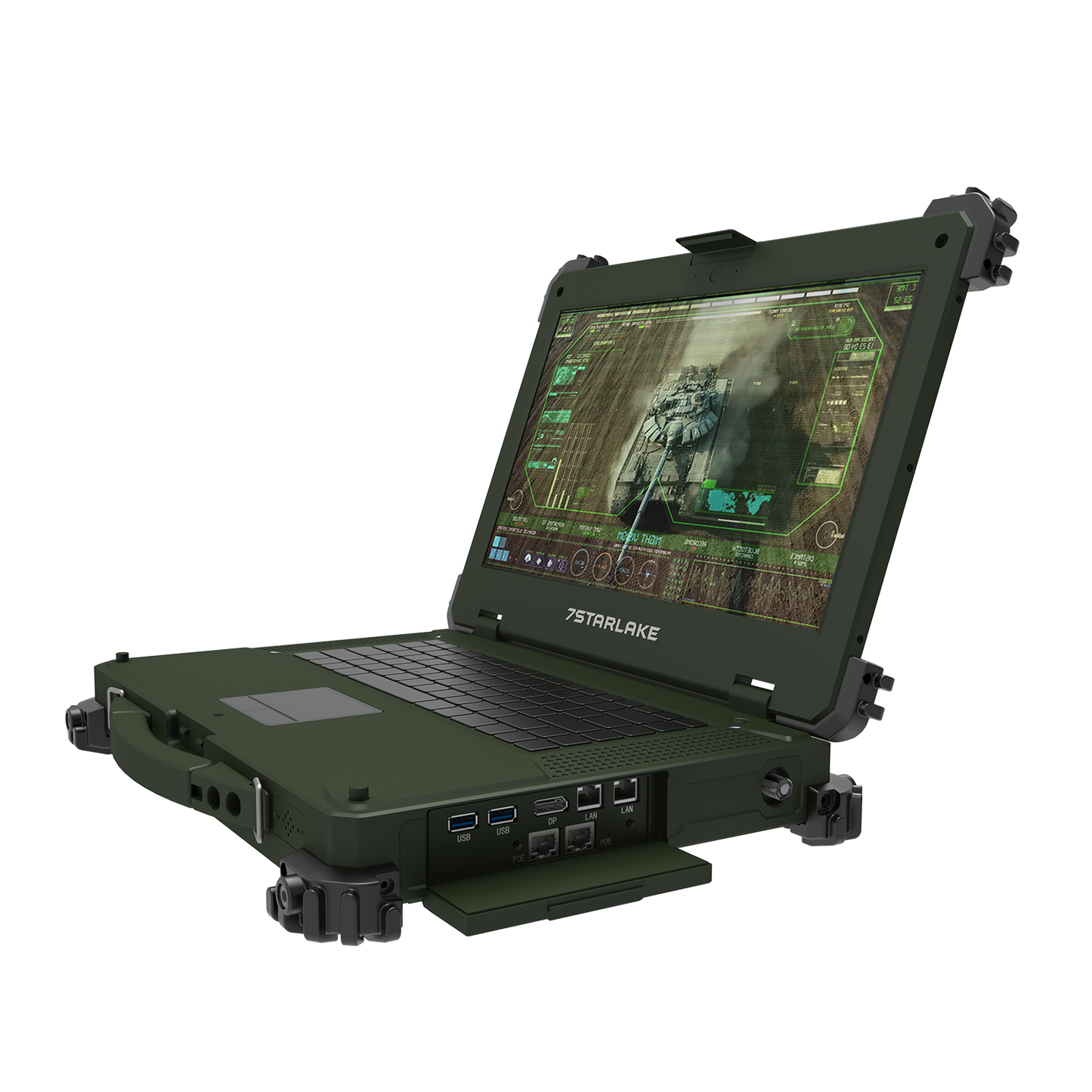 X7-Max MIA20 Military Laptop | Core i5, Quadro A2000 GPU, Multi-touch Screen
