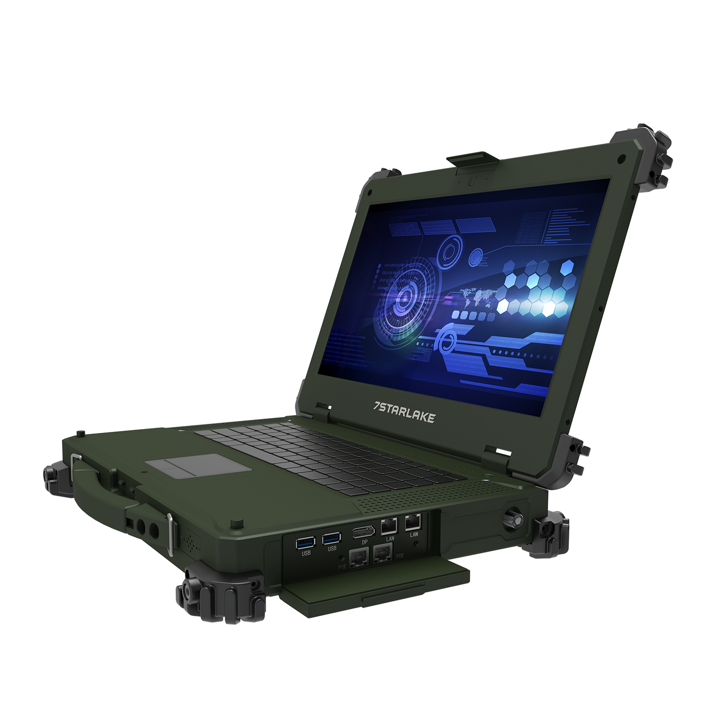 X7-Max MIG39 Military Laptop | Core i7, NVIDIA RTX 3090M, Multi-touch Screen