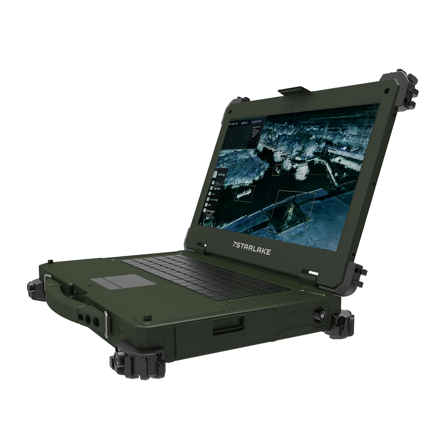 X7-Pro PIB50 Military Laptop | Core i7, Blackwell 5000 GPU, Multi-Touch, MIL-38999 Connectors