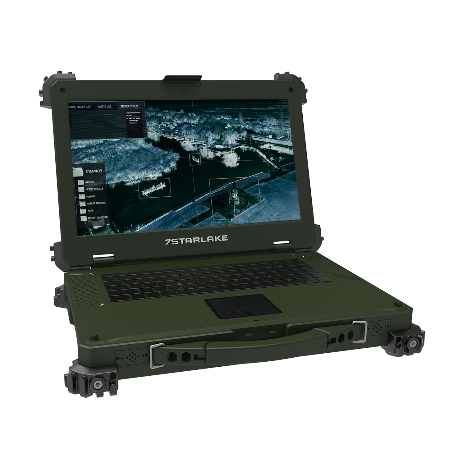 X7-Pro PIB50 Military Laptop | Core i7, Blackwell 5000 GPU, Multi-Touch, MIL-38999 Connectors