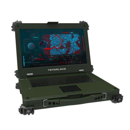 X7-Pro PIA50 Military Laptop | Core i7, RTX ADA 5000 GPU, Multi-Touch, MIL-38999 Connectors